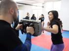 My trainer and friend hosted a defense training for women in our community
