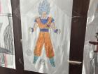 My drawing of Goku
