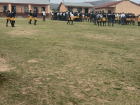 This is my school, but my host brother's school looks similar
