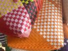 Tote bags made out of recycled material!