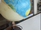 The globe that sits in my school's library is falling apart. I'm hoping to get a new one soon!