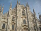 The Cathedral in Milan is so grand and beautiful! 