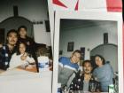 Some polaroids of Piero, Andre, their parents and cousin