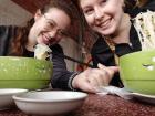 Nom banh chok is best eaten with a friend!