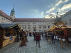 A cozy Christmas market (Weihnachtsmarkt) in the Residenz in Munich