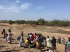 Women fetching water from the dam