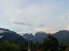 Franz Josef glacier in all of its beauty - from fairly far away 