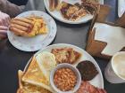Our English breakfasts!
