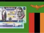 Zambian flag and some Kwacha bills. Zambia’s national animal is the fish eagle! 