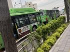 Buses are always around and are hard to miss