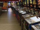 The pinball museum had hundreds of games, both new and old, where my friends and I spent hours playing them.