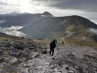 While in Ireland, me and a couple friends climbed the tallest point in the country, Carrauntoohill mountain. We woke up at 6 in the morning from where we were camping to the top, trying to catch the sunrise in time.