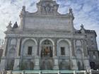 This is the beautiful fountain at Janiculum Park. 
