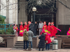 Chinese New Year Dance at Canary Wharf