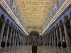 A photo from the inside of St. Paul's Basilica, one of my favorites