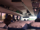 Showing one of the nicer busses 