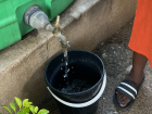 They collect rain water in large water tanks for watering the plants