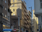 Because of Spain's historical and cultural ties to Catholicism, it was beautiful to see this shadow in the city