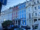 Notting Hill where there are colorful houses
