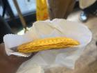 Jamaican beef patty in Brixton