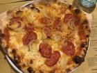 Spicy Salami Pizza