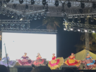 The beginning of a folklórico dance!