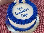 My birthday cake was a tres leches (three milk) cake. My host parents call me "Chepe", which is a nickname for Jose
