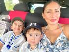 Elena and her two little boys