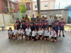The first ever basketball teams at my school at their first tournament. Didn't win, but had fun!