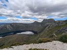 A view from Marion's lookout in Cradle Mountain National Park. This is one of the Tasmanian Devils' natural habitats.