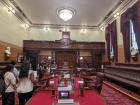 The New South Wales Legislative Assembly chamber inside the Parliament Building
