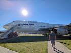 The HARS Australia Aviation Museum has a retired Boeing 747-400 that you can walk inside.