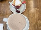 An amazing hot chocolate I got with my friend when we discovered this area of London called Little Venice