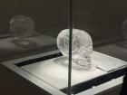 Check out this cool glass skull I found at the British Museum