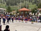 A demonstration of regional folk dances in Chiquian