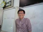 I took this photo of my teacher Allan last year