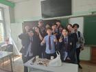 A group photo with my 9th grade class as our time together comes to an end