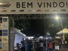 Bem Vindo (welcome) sign for the Antique Car Show