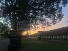 Sunset Behind St Theresa Bwanda Primary School