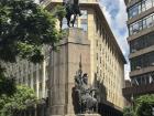 Monumento a Julio Argentino Roca, un politico, militar y estadista.