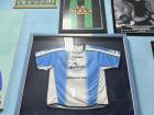 Firma del famoso futbolista Diego Maradona