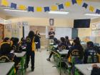 I taught a class with another Peace Corps volunteer