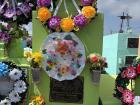 Graves decorated to celebrate Día de los Muertos
