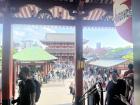 Sensoji, a huge temple in Asakusa, Tokyo.