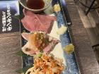 I tried raw horse meat with one of my friends. It's a staple in Kyushu, Japan!