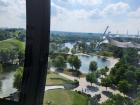 picture I took while riding the skylift in the park