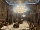 Grand dining room in the Royal Palace
