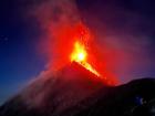 Two miles away from an erupting Fuego, one of Guatemala's three currently active volcanoes