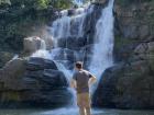 I got off the beaten path and ventured to this impressive waterfall