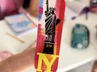 When she learned New York is in the United States, a young student gave me this sticker to remind me of home